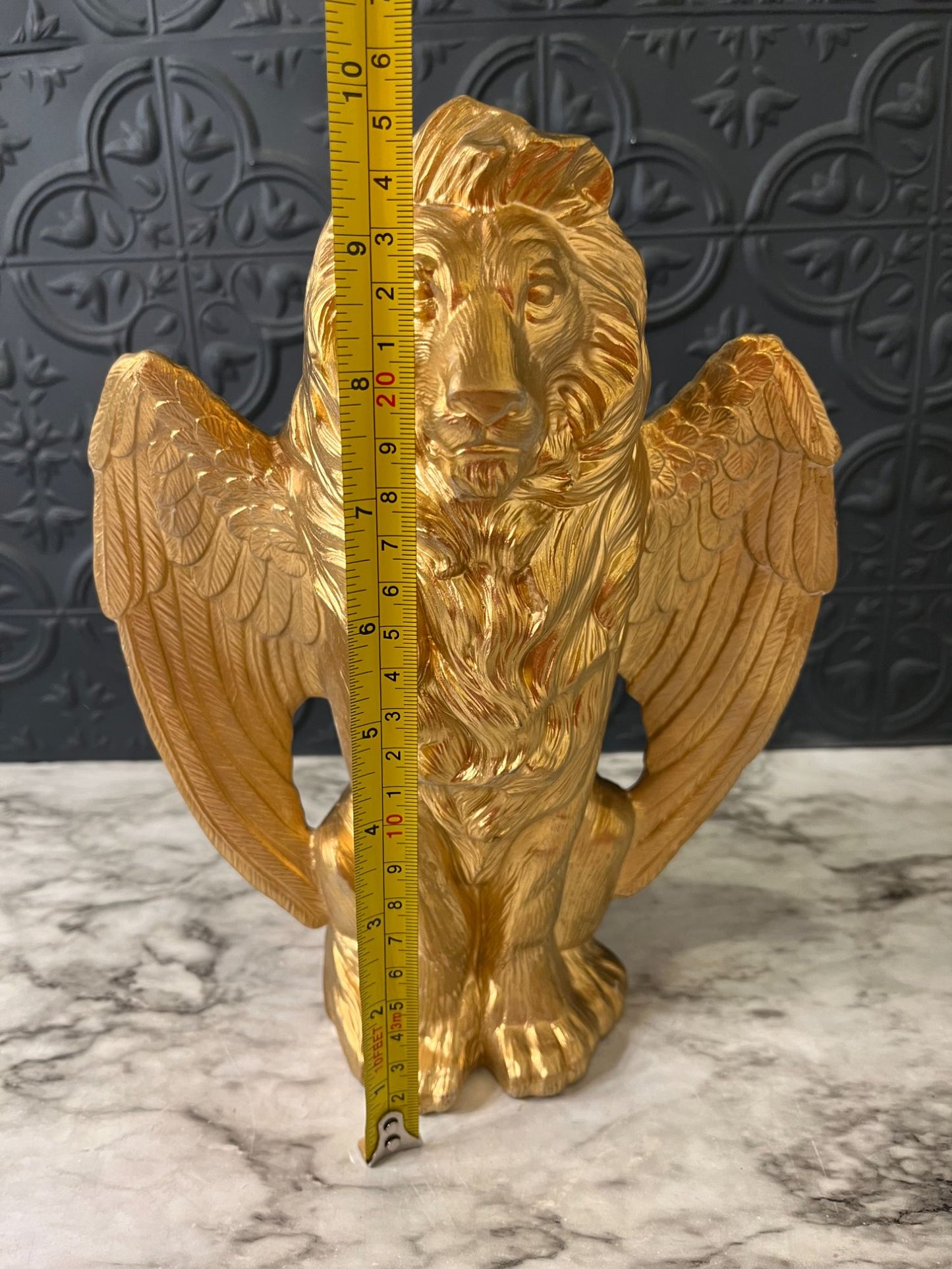 Gold Winged Lion