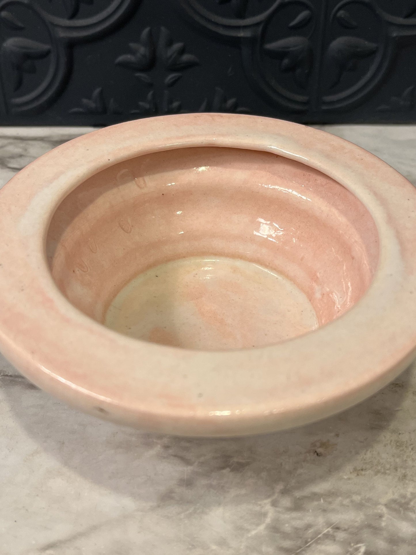 Light Pink Decorative Bowl Planter