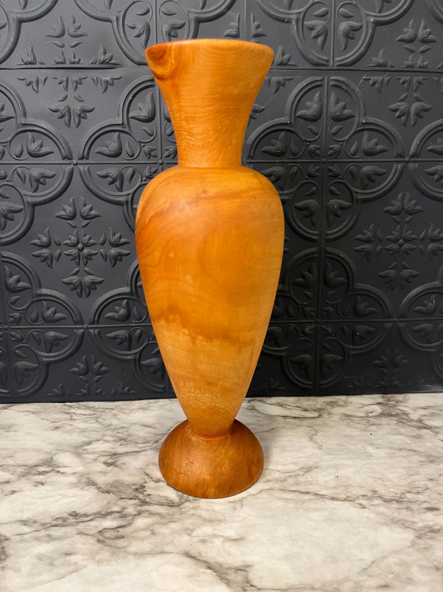 Large Wood Vase