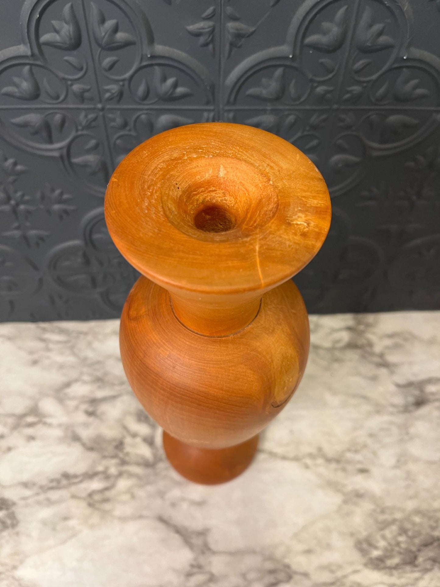 Large Wood Vase