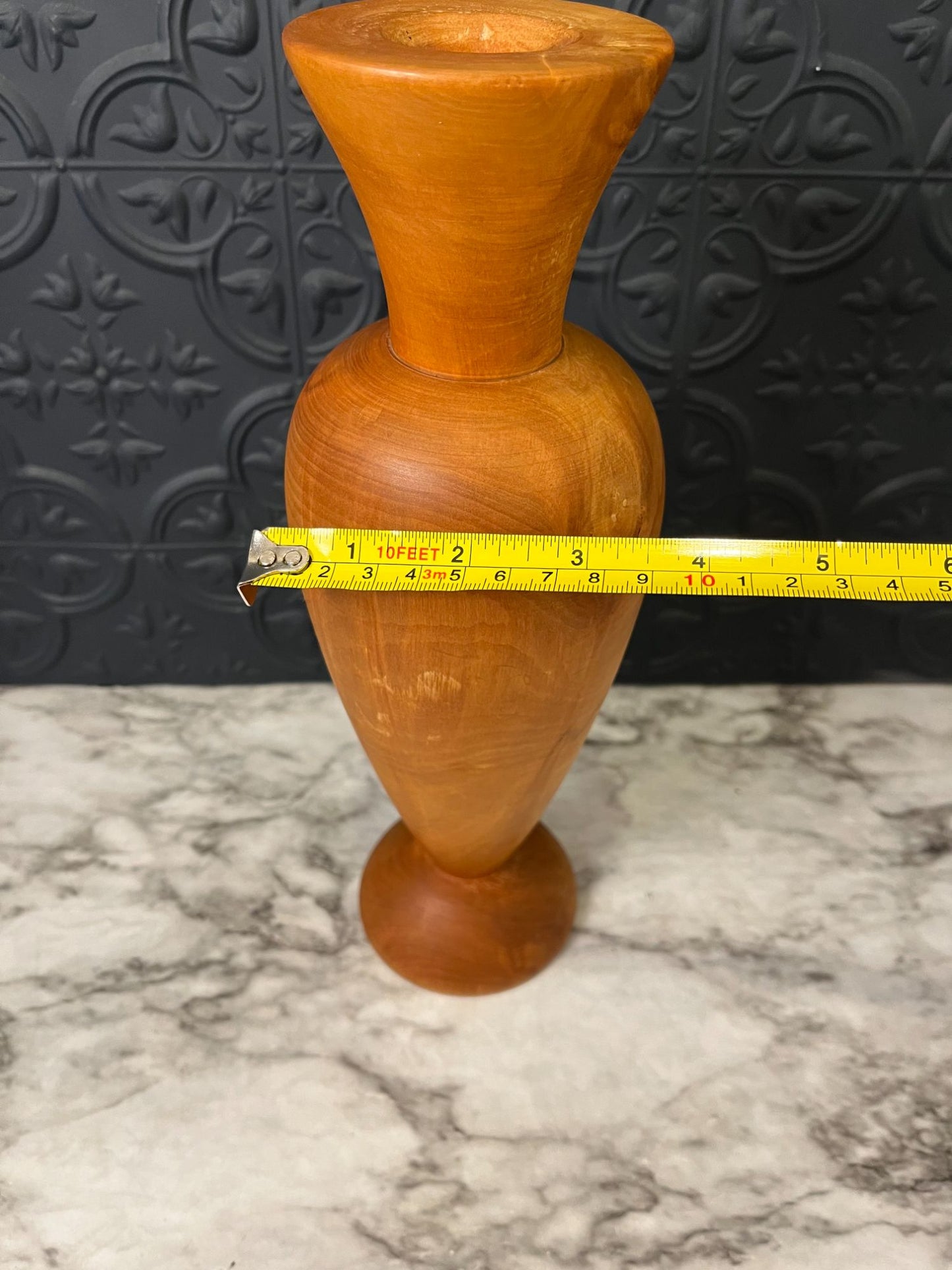 Large Wood Vase