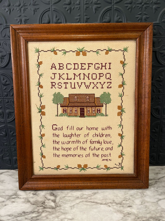 Home Cross Stitching