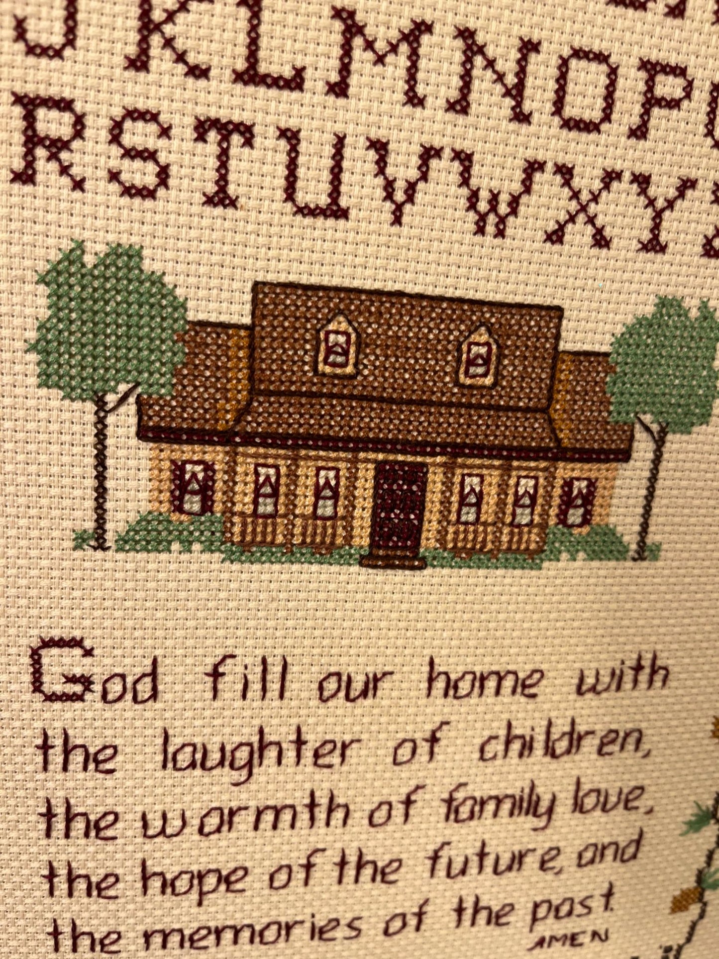 Home Cross Stitching