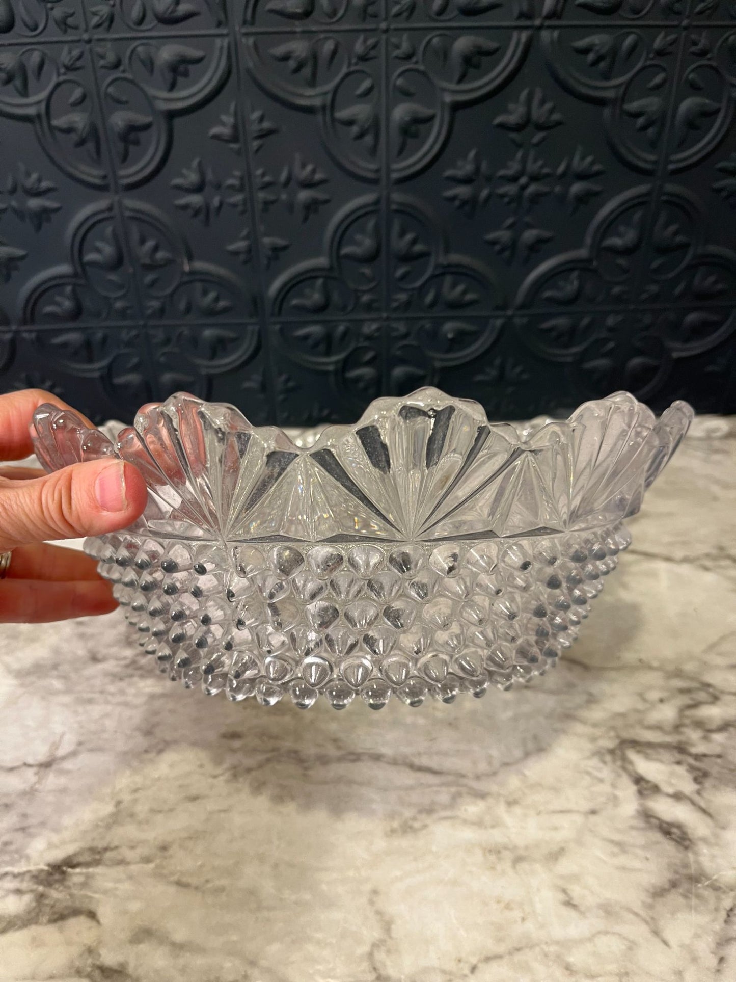 US Imperial hobnail 10"bowl