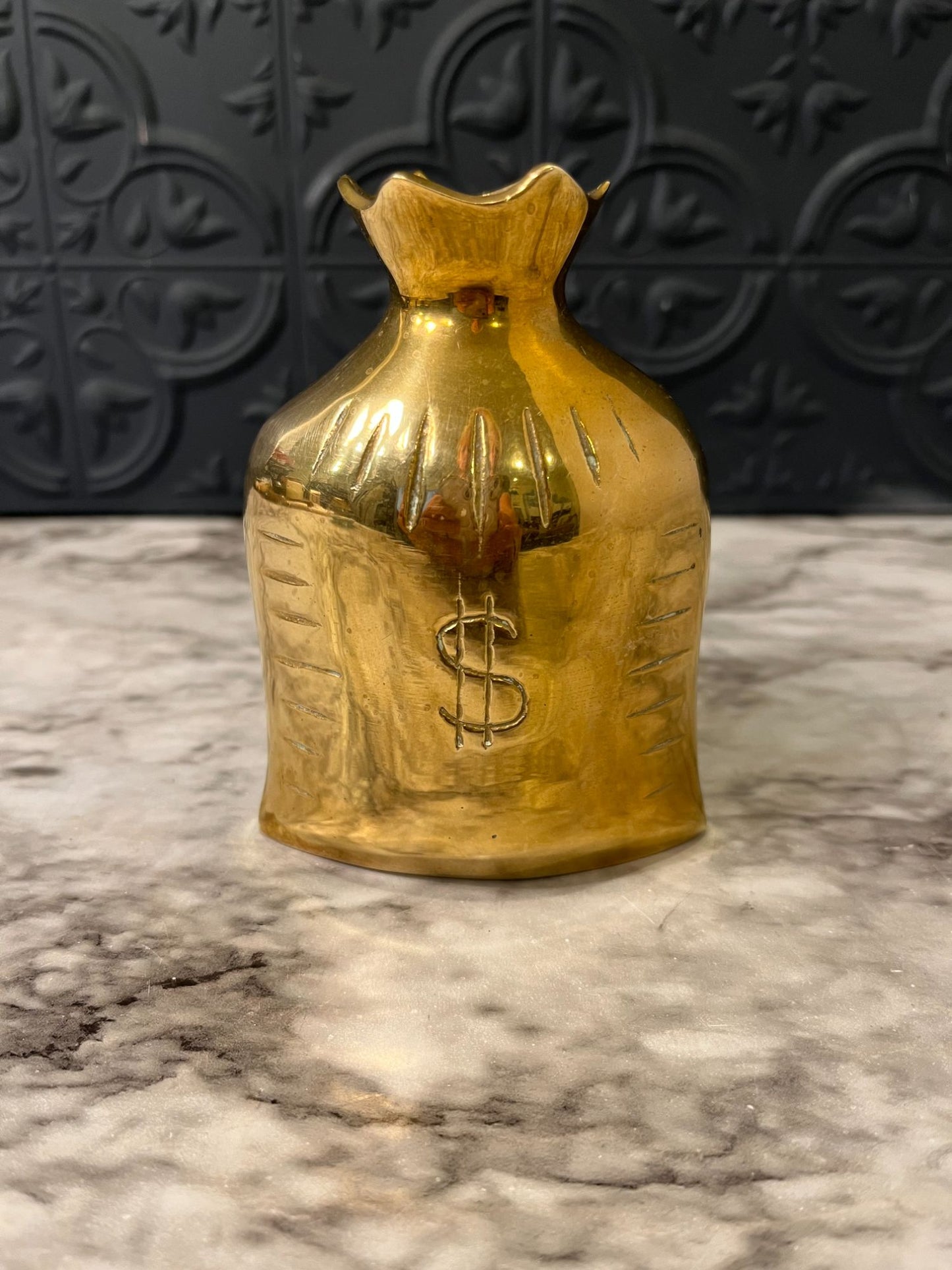 Brass Money Bag