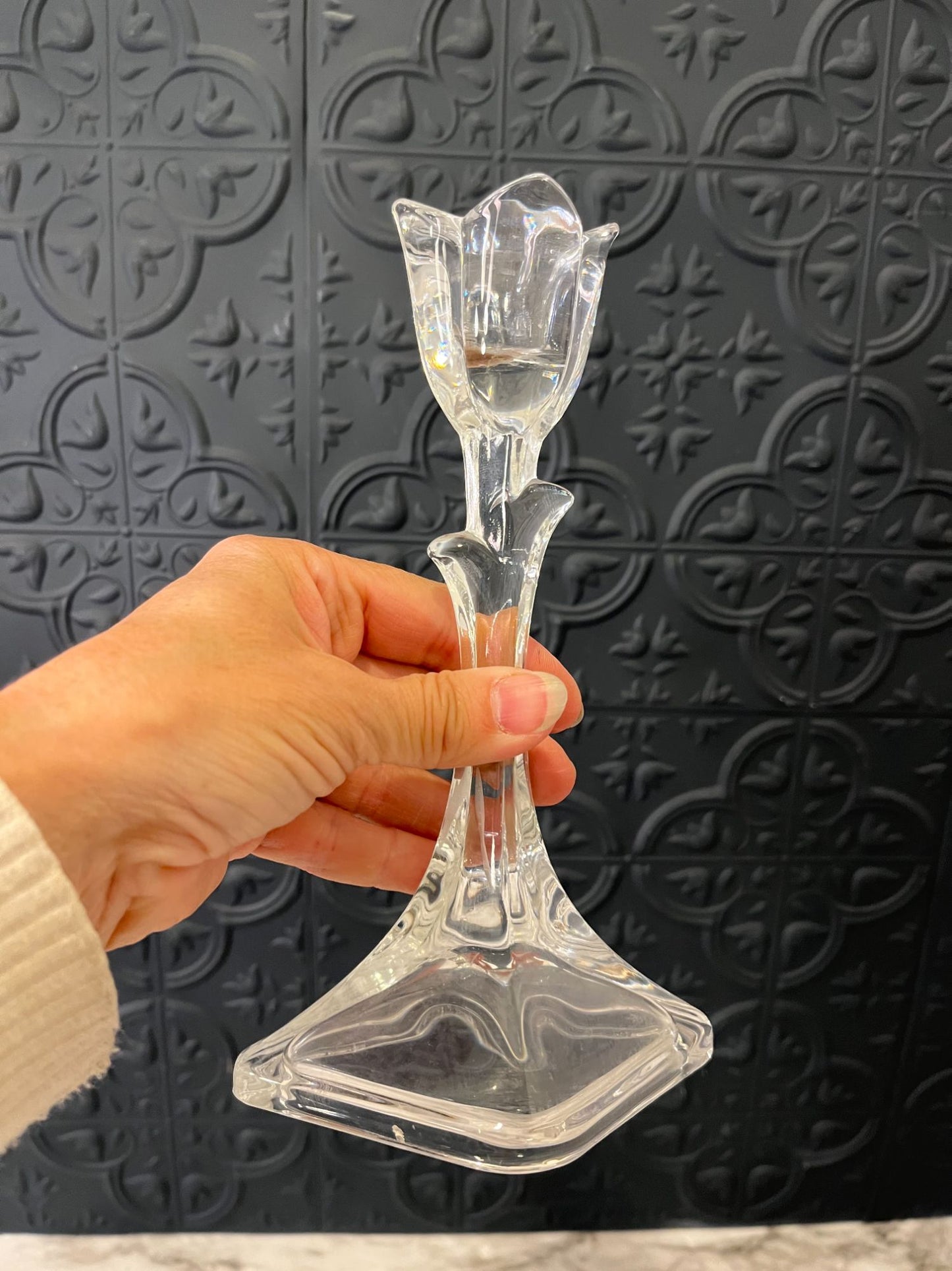 Toscany Glass Tulip holder