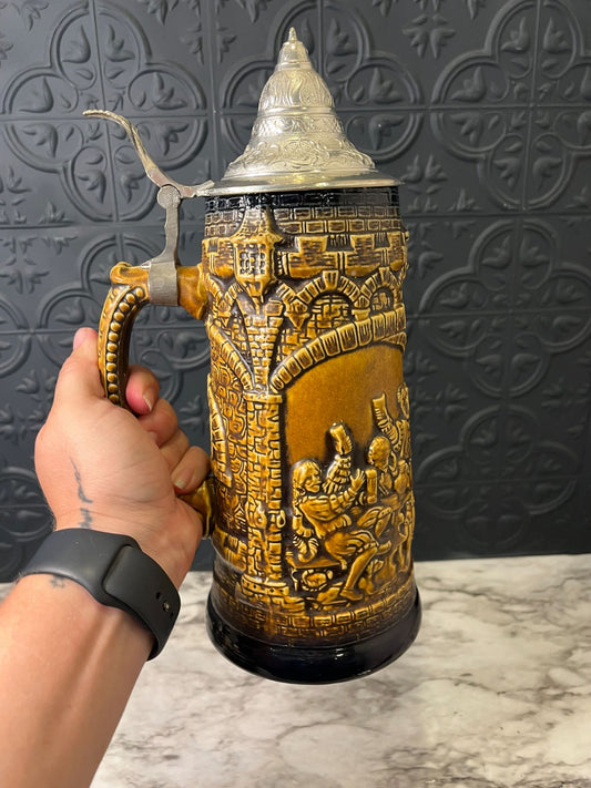 Yellow Walt Beer Stein