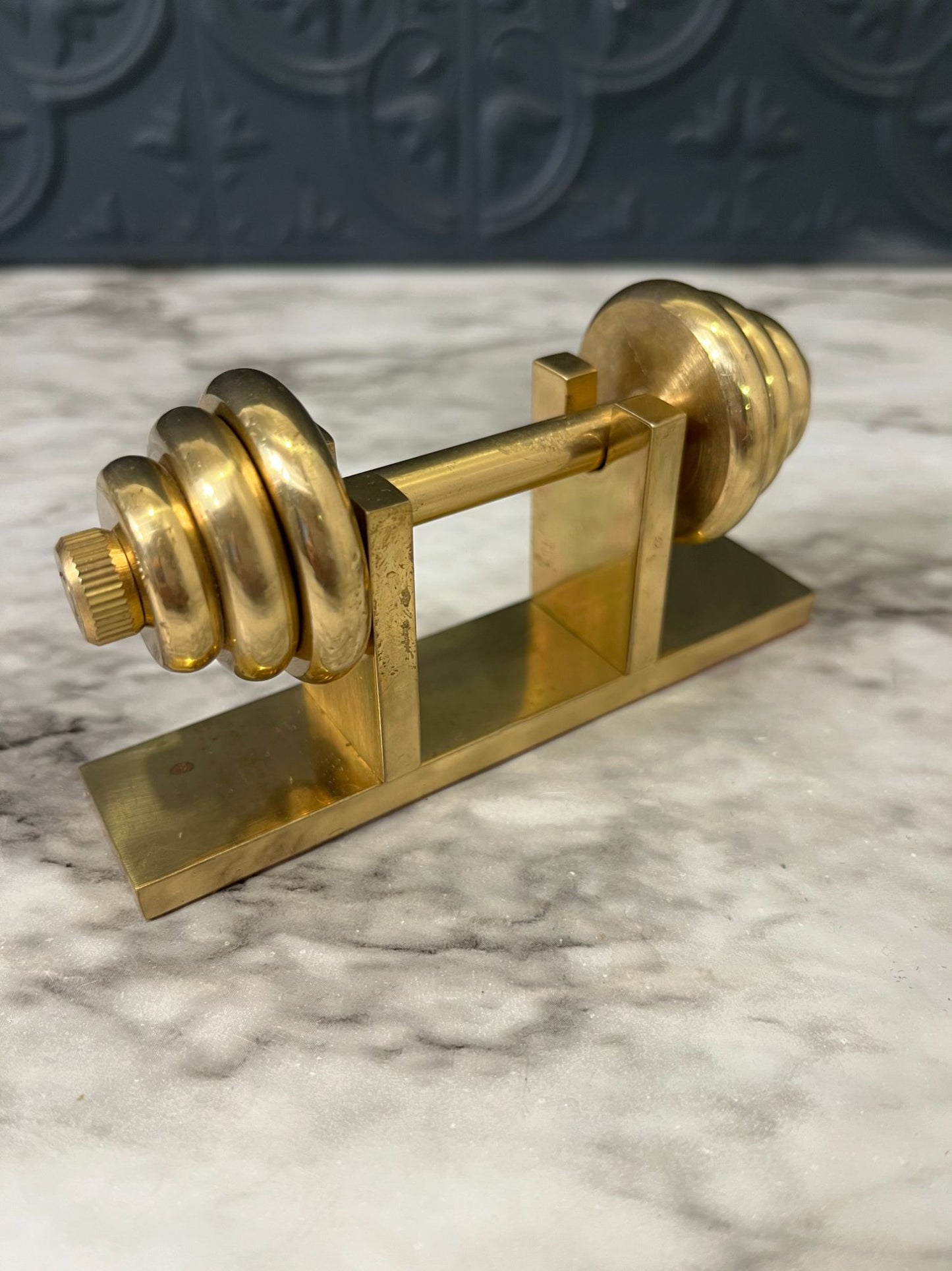 Russ Berrier Solid brass barbell  weights