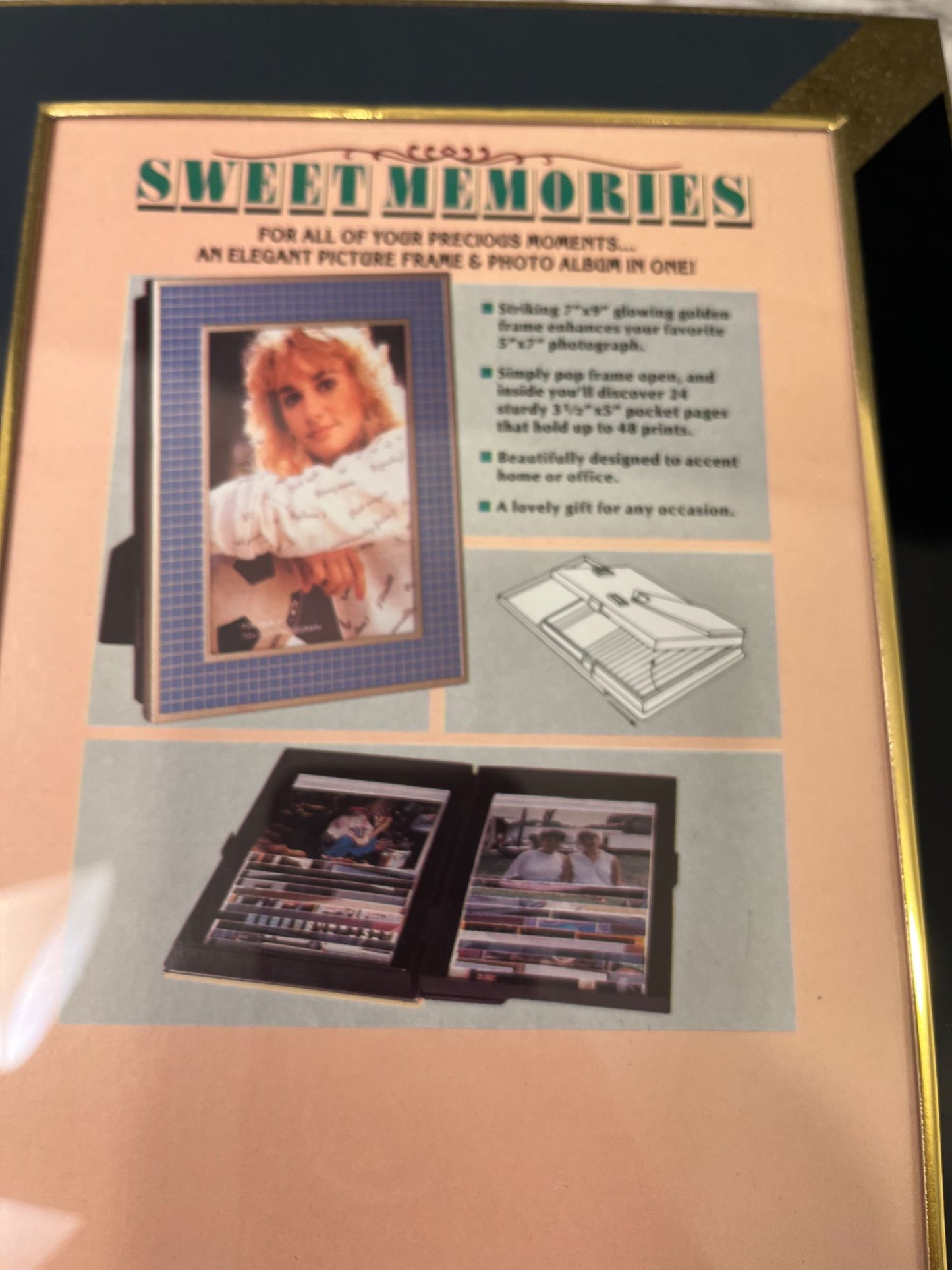Sweet Memories Photo book  frame