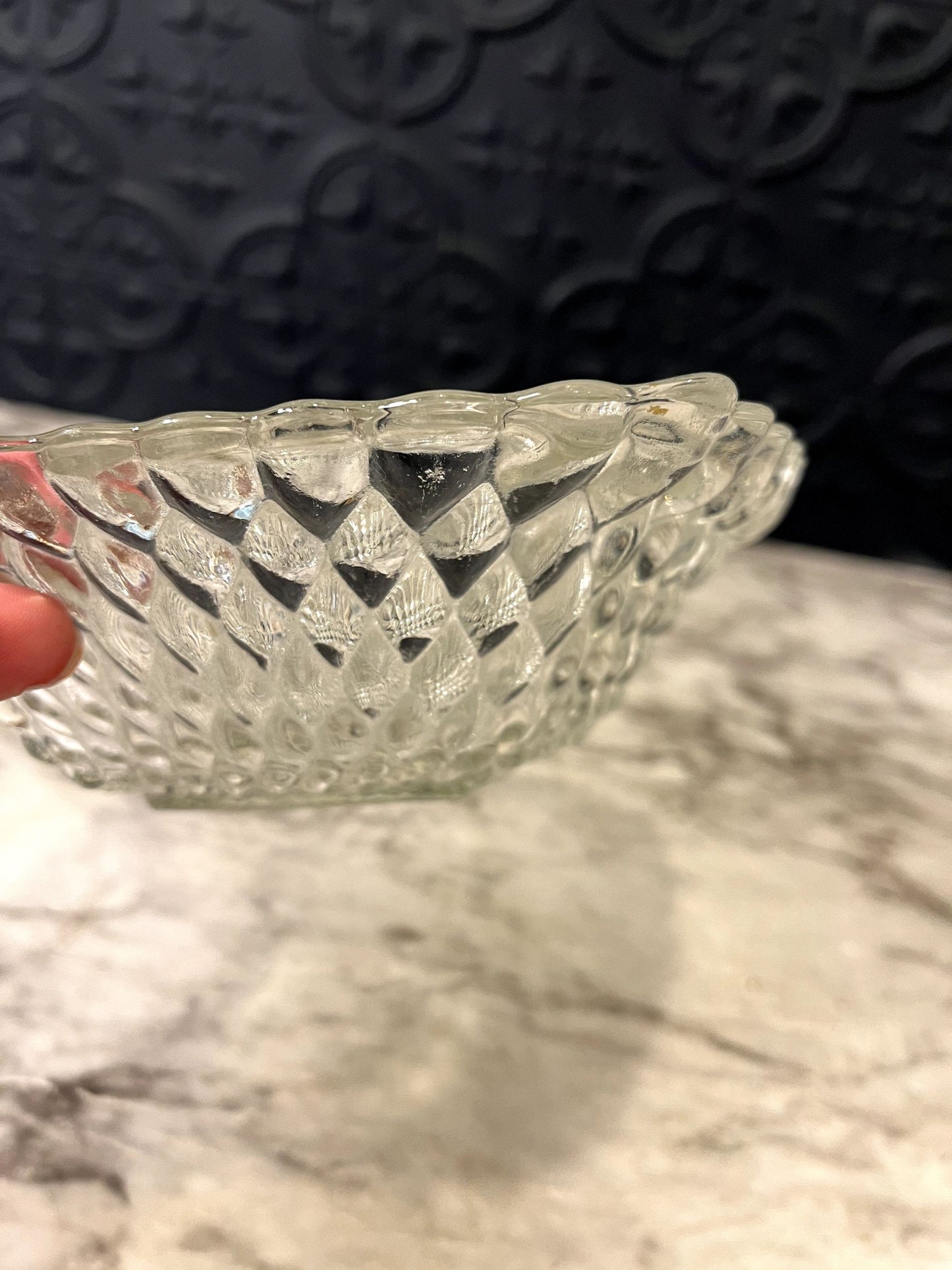 Square Glass Bowl