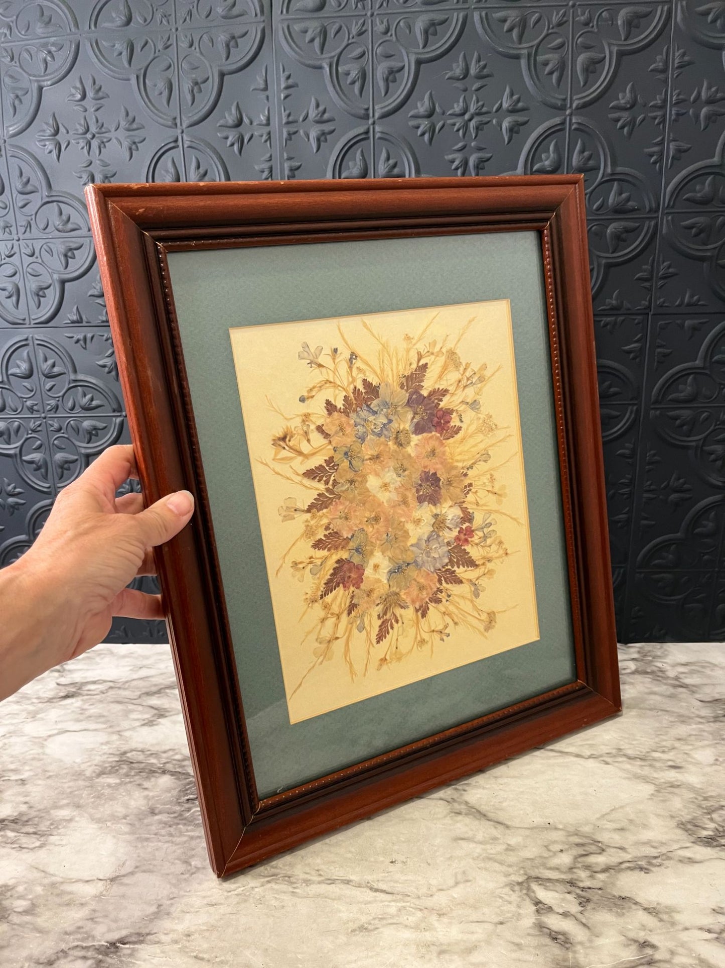 Pressed Flowers Framed