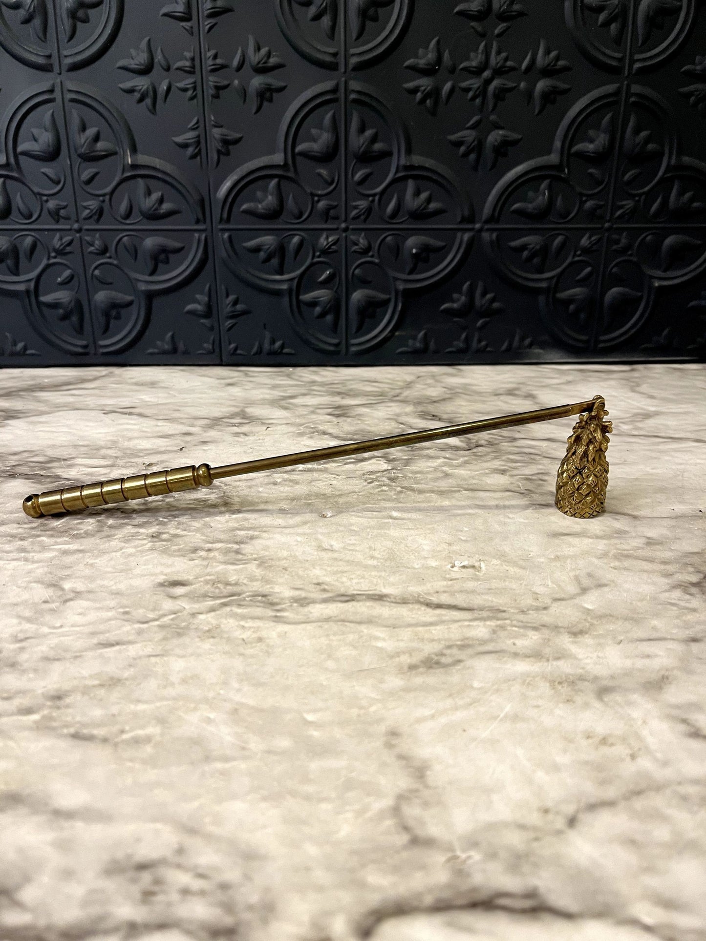 Brass Pineapple Snuffer