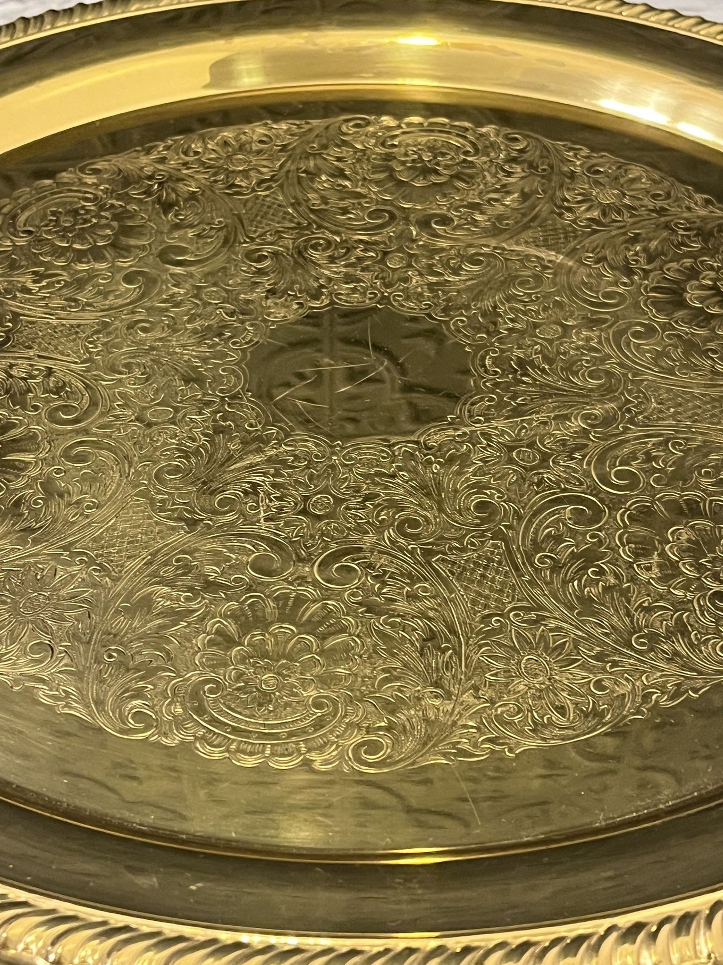 Brass Etched Tray