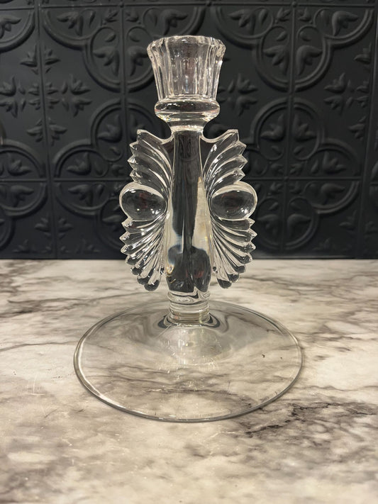 Paden City Glass Candle Holder