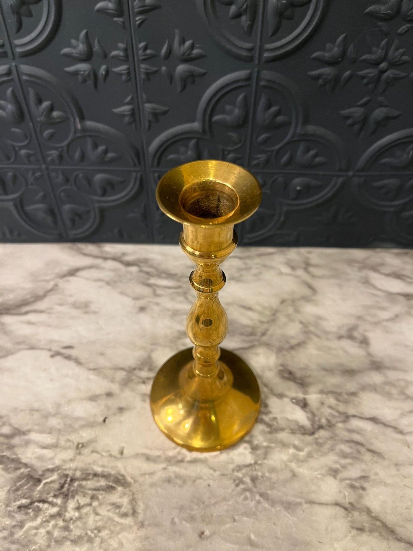 Brass candle holder