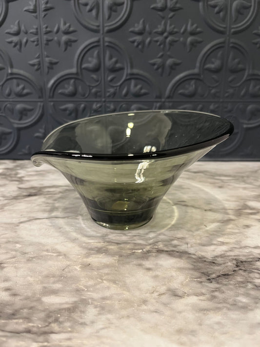 Grey Viking Glass Bowl