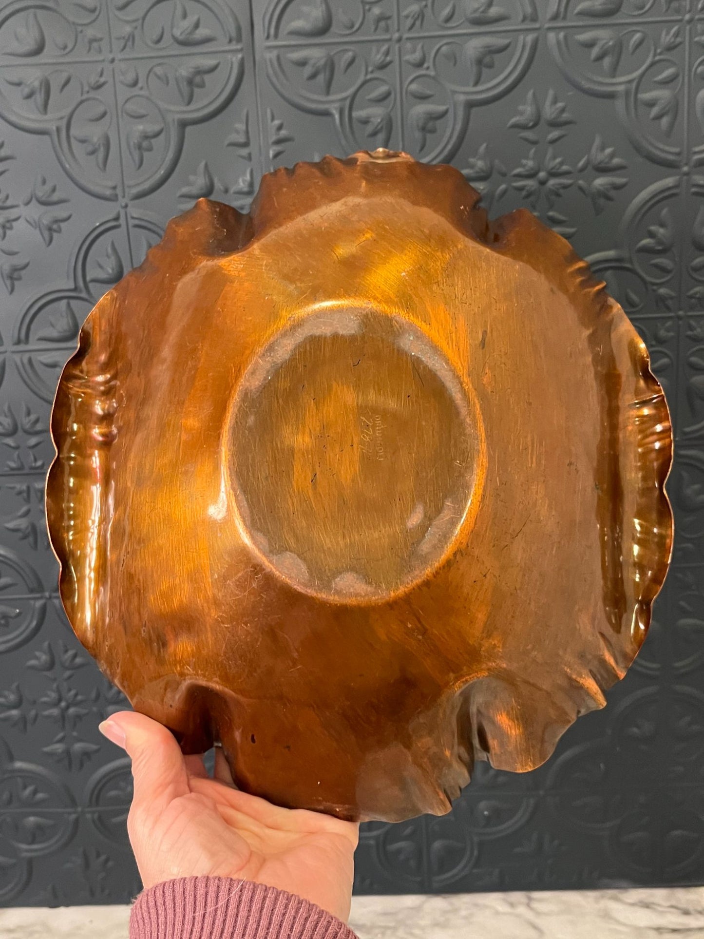 Drumgold Copper 1930's Bowl