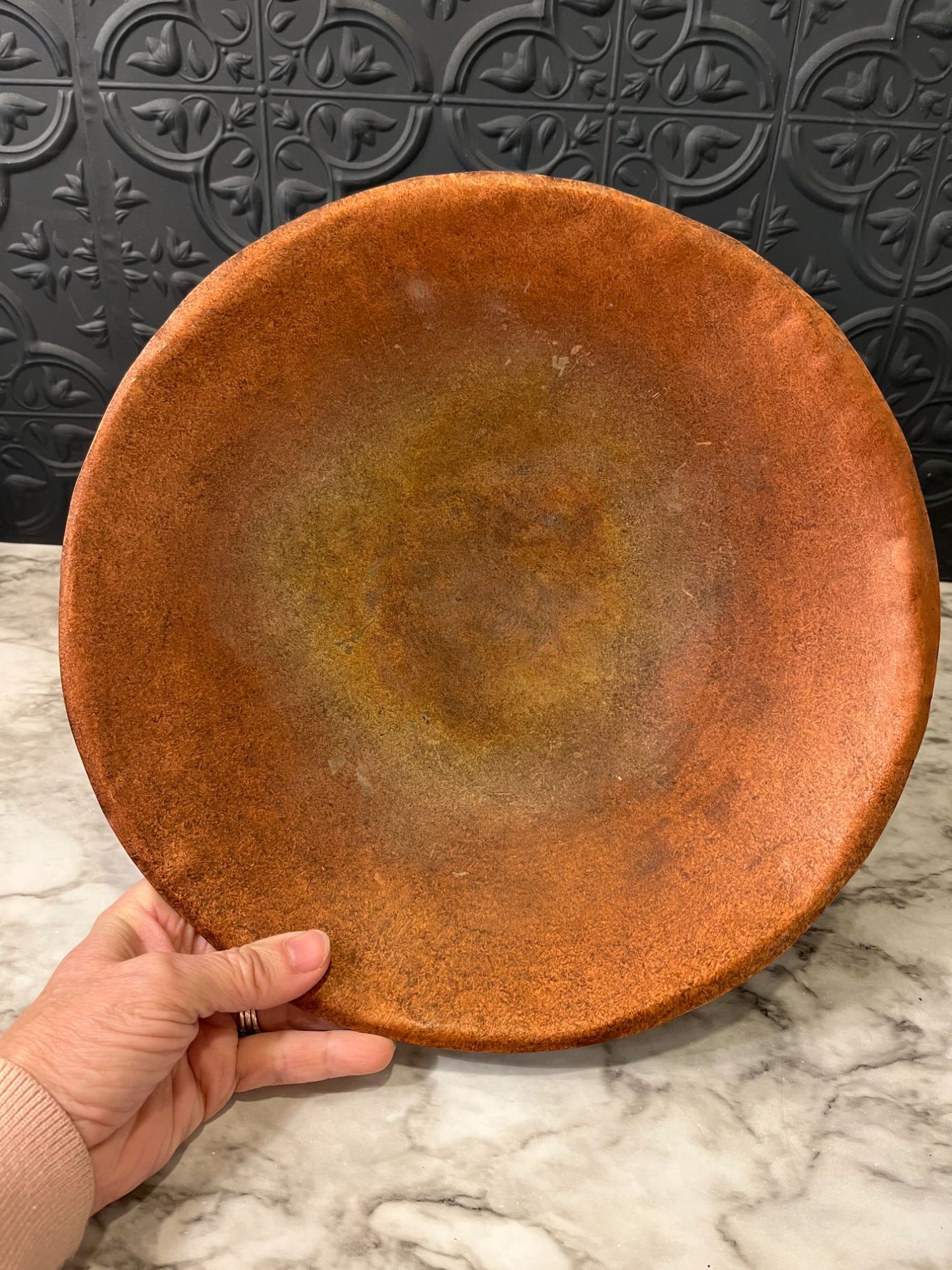 Copper Patina Bowl