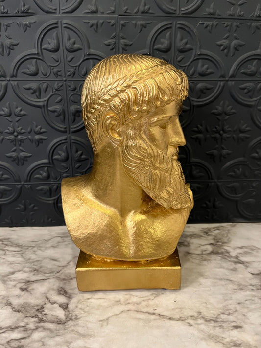 Poseidon Bust Gold