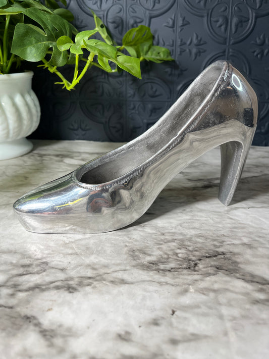 Lunares Metal High Heel