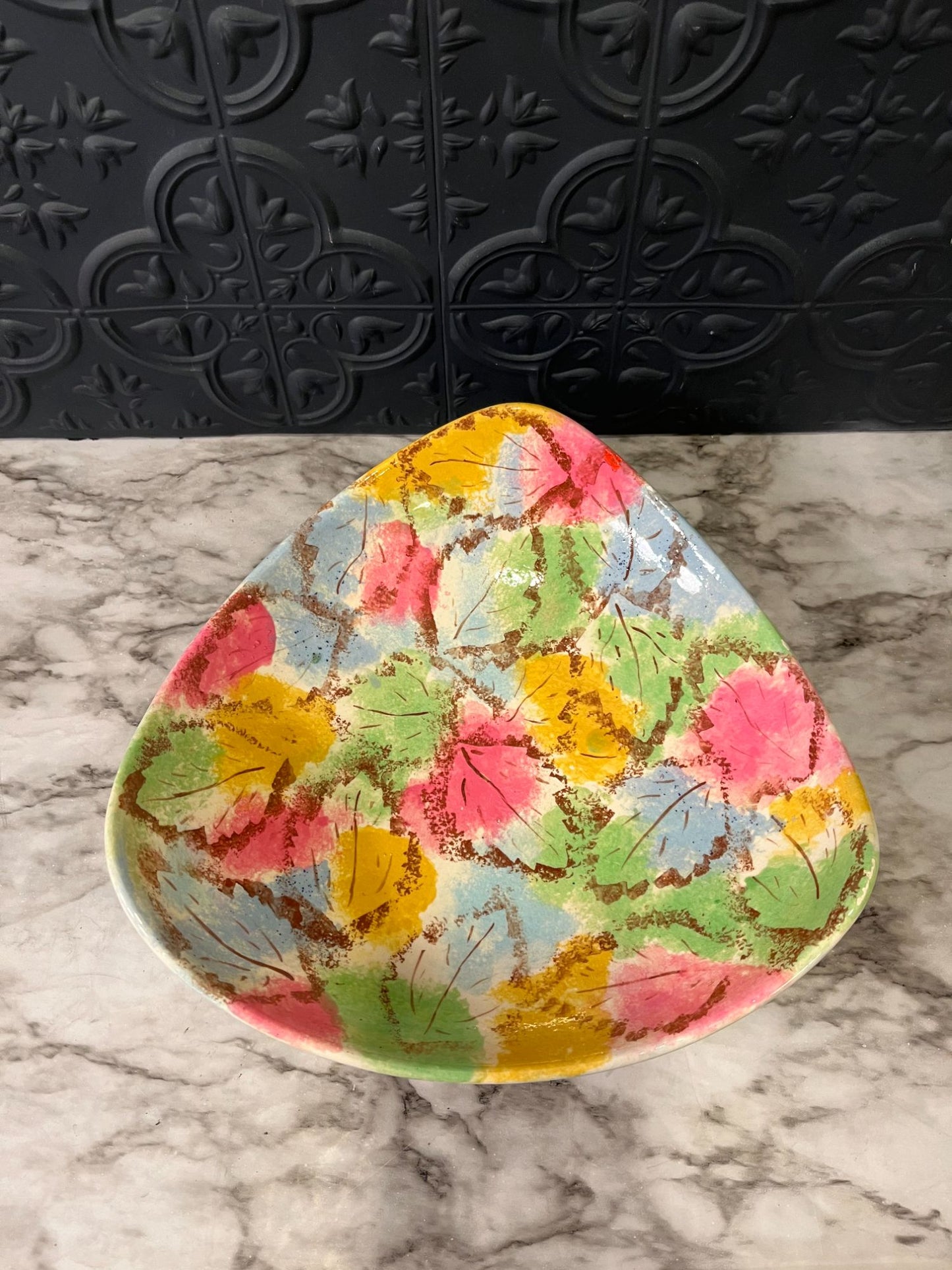 Pastel Floral Bowl