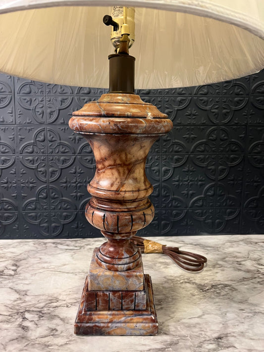 Brown Stone Lamp