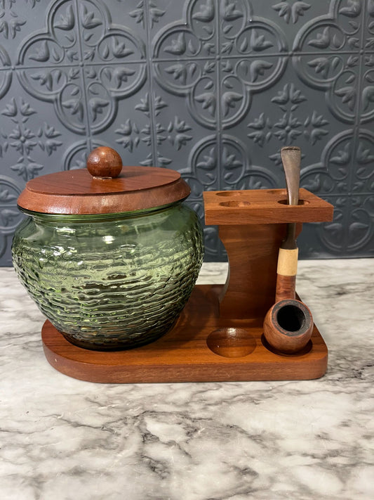 Tobacco Pipe Stand Set