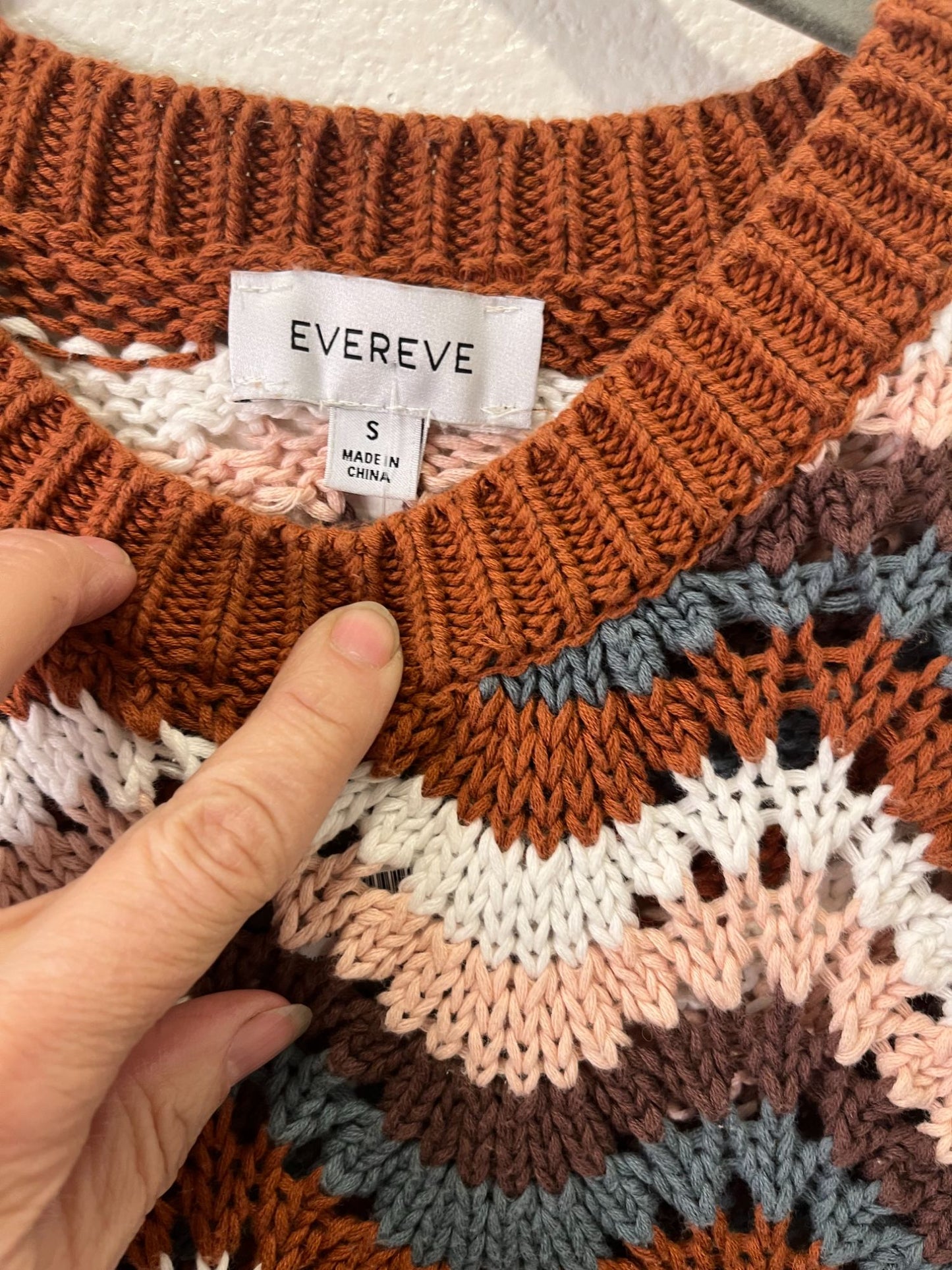 Evereve Crochet Sweater