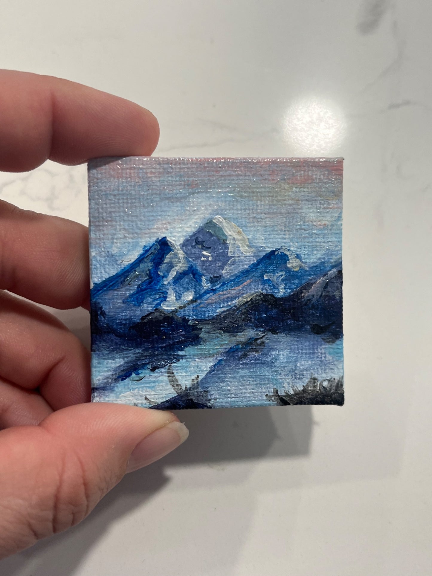 Snowy Peaks by Jessie Magnet