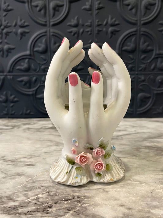 Porcelain Hand Vase