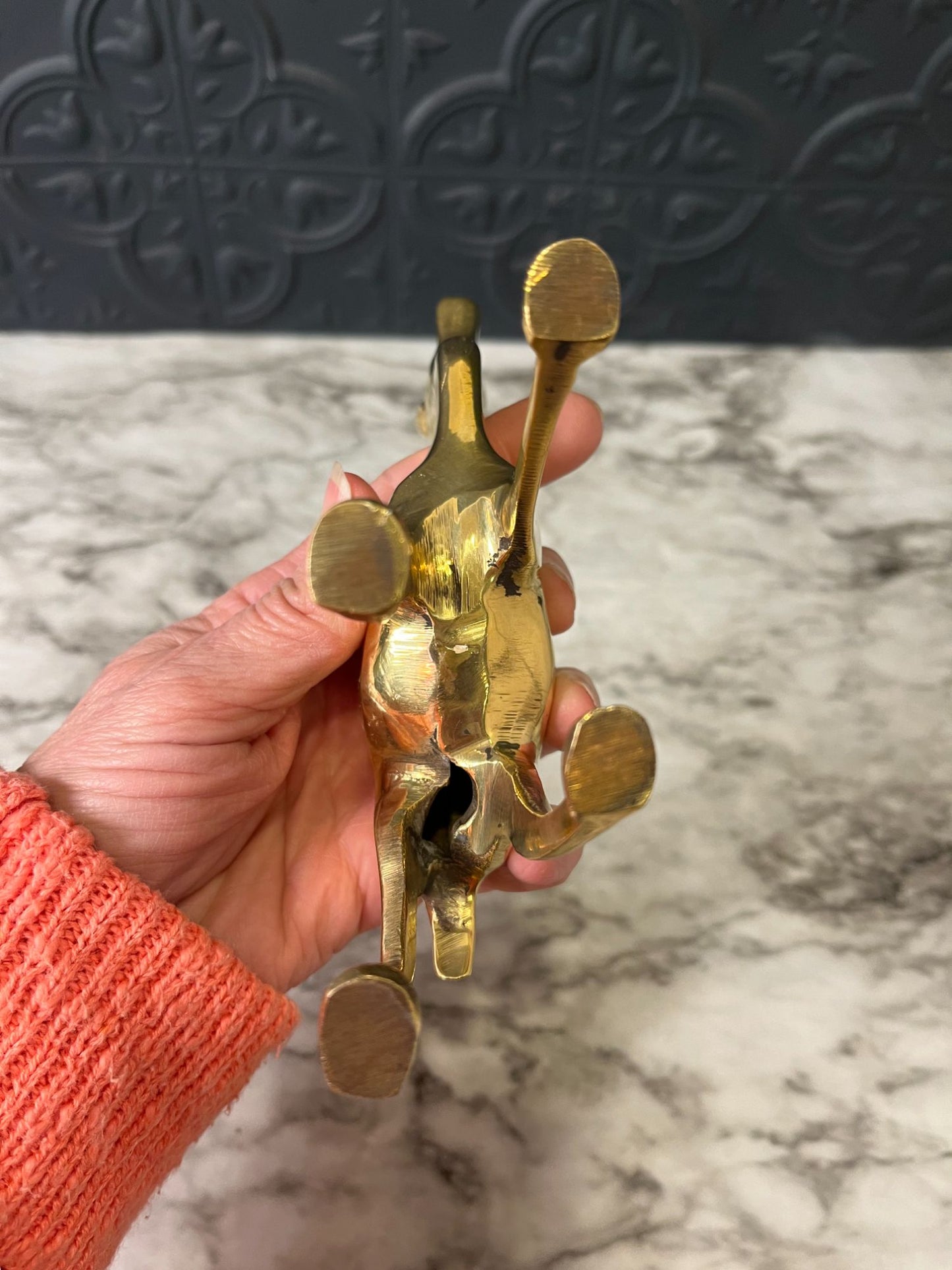 Small Brass Camel