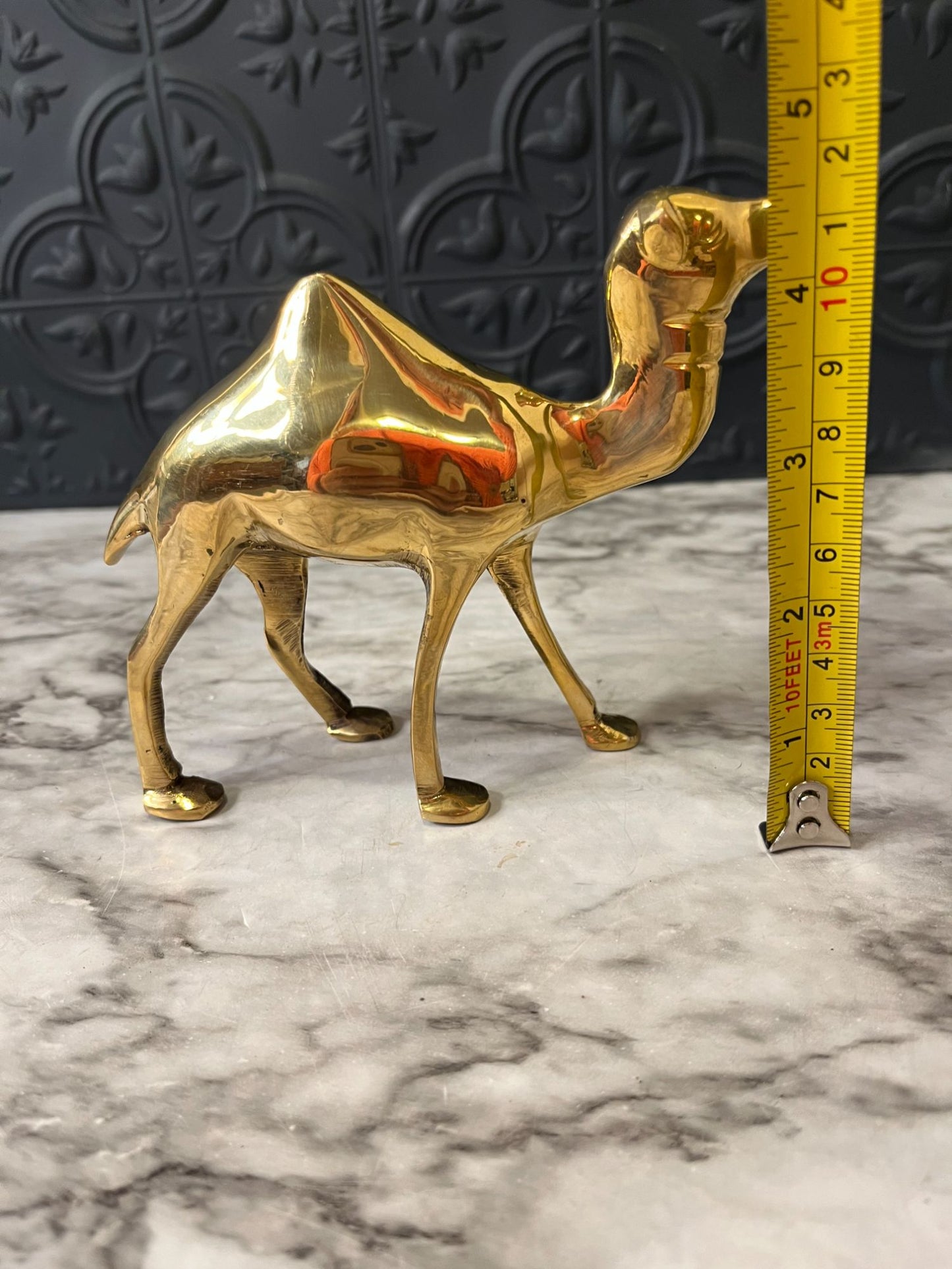 Small Brass Camel