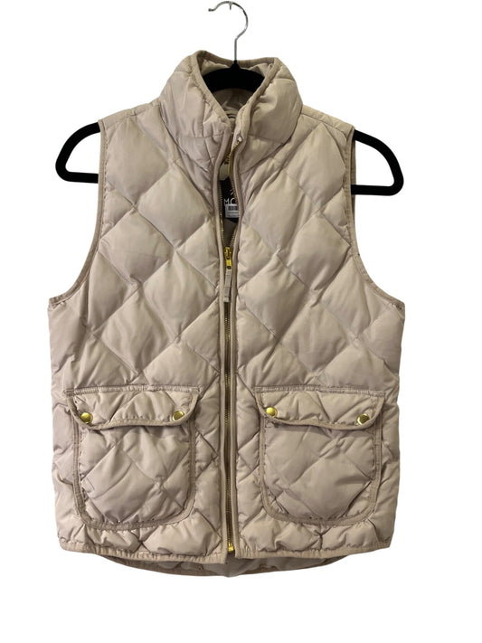 Woolrich cream puffer vest