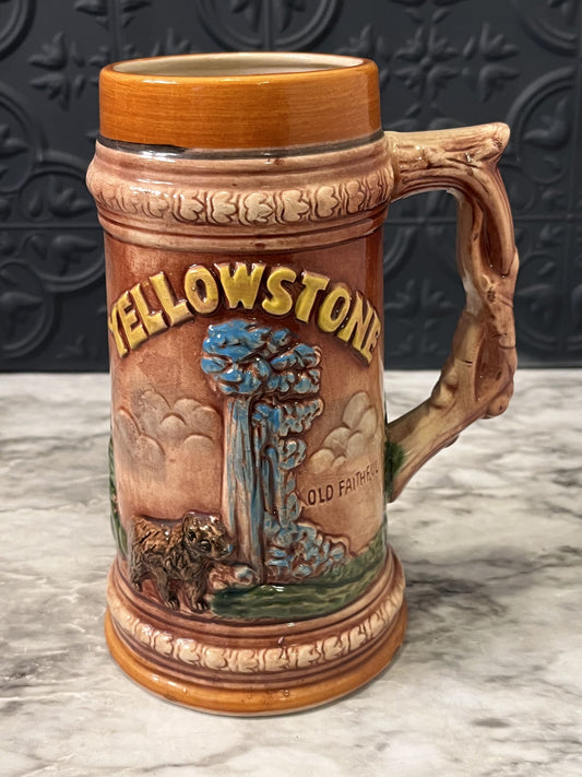 Yellowstone beer mug