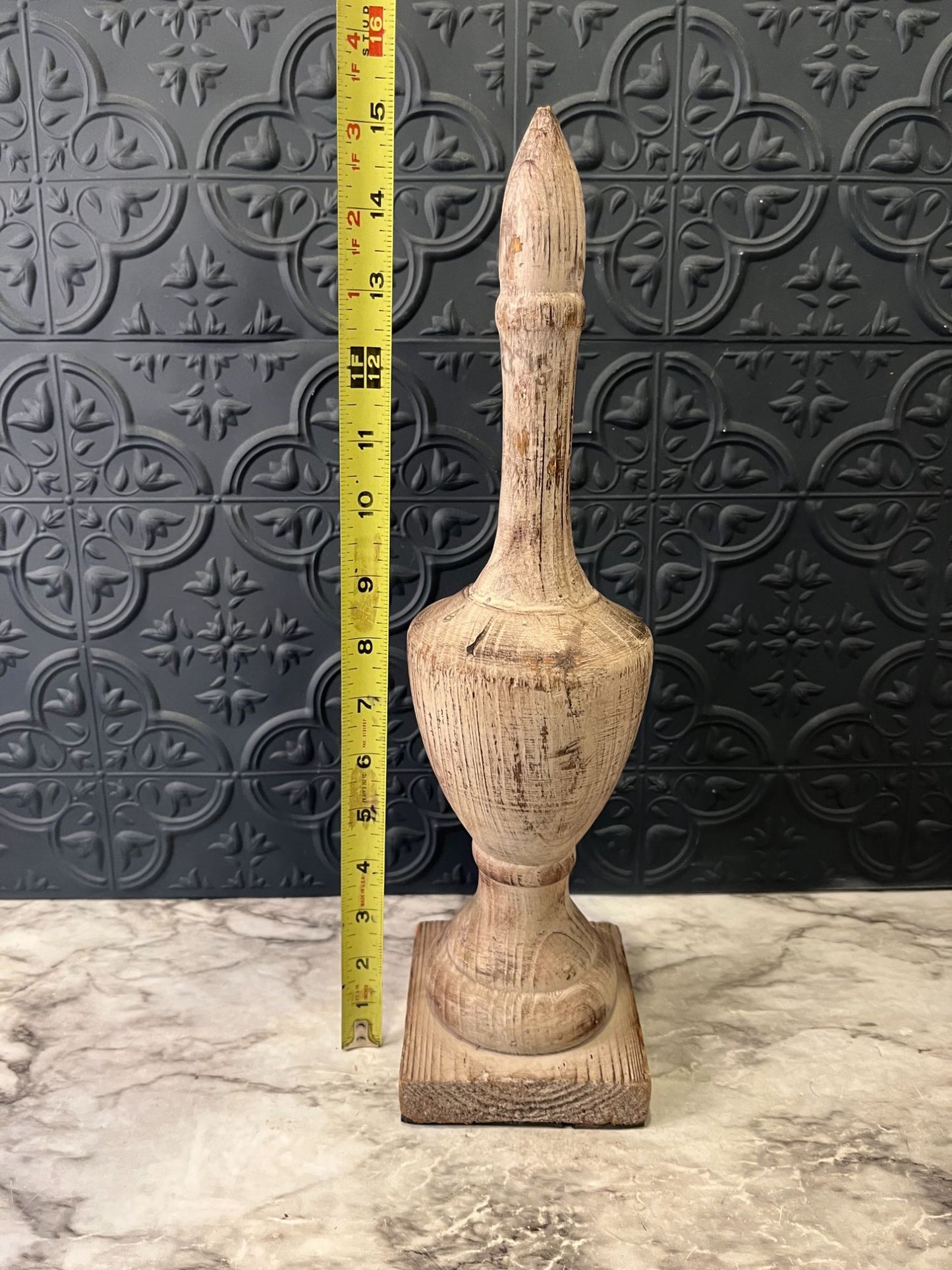 Wood Finial small